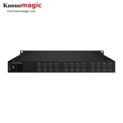 Multi-Channel encoder 24 HD input mpeg4 HDMI encoder with OSD insertion IP out CATV ip video encoder