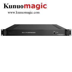 CATV Headend Equipment System IP to 32 DVB C Modulator Multi-service IP Processor IP QAM Modulator
