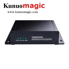9 in1 IP to IP Broadcast Video live Streaming RTMP RTMPS UDP HTTP RTSP HLS SRT Transcoder