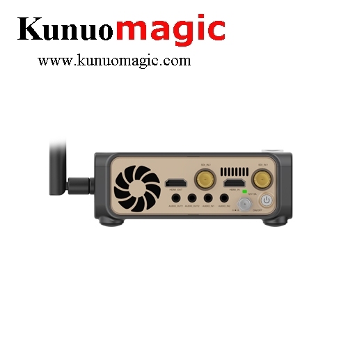 Professional 4G Bonding RTMP SRT Encoder FullHD channel HEVC HD SDI to IPTV streaming Encoder for live tv broadcast