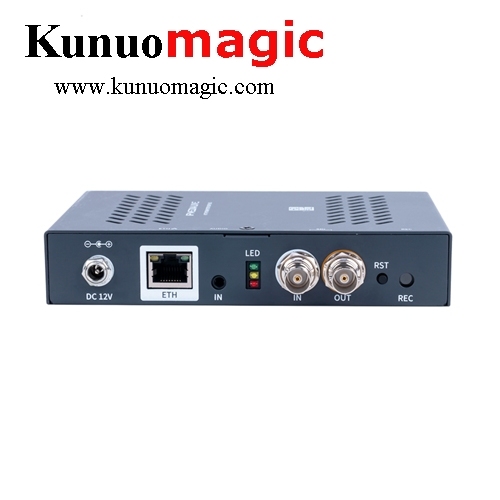 Interlaced H.265 SDI to IP SRT RTSP UDP RTMPS1080 60FPS Encoder with TF Card
