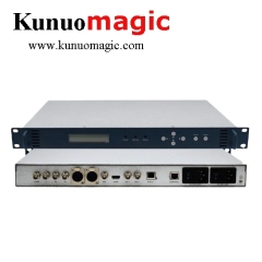 Brazilian One Seg Isdb-t System Single Channel Ip Video Encoder H.264 Mpeg-2 for Digital Tv Headend System