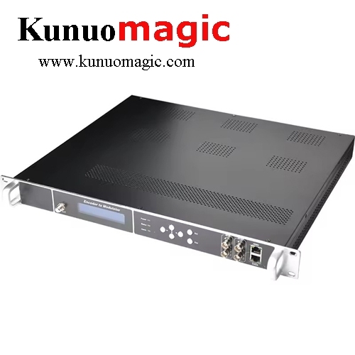 Digital TV H.264 Mpeg-4 24 Hdmi to qam DVB-C DVB-T ISDB-T ATSC RF Encoder Modulator For Hotel Hospital