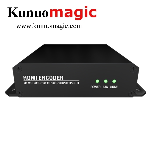 Single Channel HDMI to IP 1080P@60FPS 4K@30FPS H.265 SRT HLS NDI Converter Live streaming Video Encoder