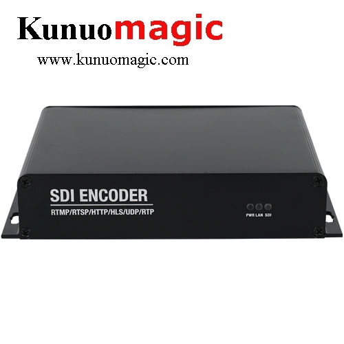 Low Latency Live Stream Broadcast NDI SDI RTMP H.264 Encoder H.265 HEVC SDI to IP Converter