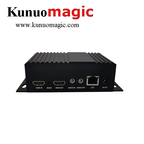 NDI|HX H.265 Live Streaming Single Channel HDMI to IP Encoder SRT Decoder All in One Device