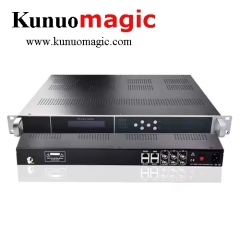 Digital TV Broadcasting DVB-C QAM IP to DVB-T digital modulator