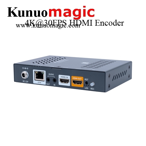 Single Channel H.265/H.264 HDMI Video 1080P@60FPS 4K@30FPS Low Latency Encoder