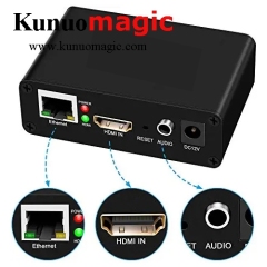 Nano H.264 H.265 HDMI Encoder UDP SRT HLS Encoder IPTV HEVC HDCP 1080P@60FPS IP Video Encoder