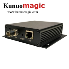 SRT RTMP UDP Low Lantency Transmitter Camera Ip H.265 H.264 SDI Video Capture Box Stream Encoder with POE Function