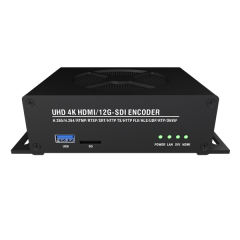 H.265 HEVC 4K 60fps Video Live SMPTE HDR HDMI Encoder Support RTMPS RTSP SRT UDP Protocol HDMI over Network IP transfer Streamer