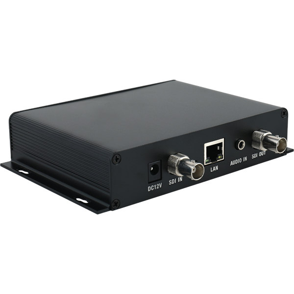 HEVC H.265 H.264 SD HD 3G SDI to IP Live Video Streaming Encoder with RTMPS HTTP RTSP RTMP UDP ONVIF HLS