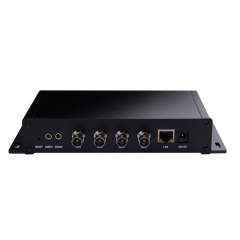 4 Channels Hevc H.265 H.264 IPTV Streaming IP SDI Video SRT Encoder
