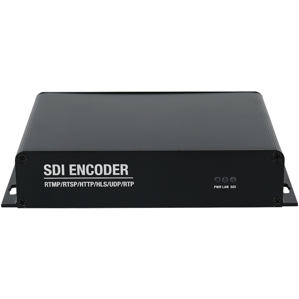 HEVC H.265 H.264 SD HD 3G SDI to IP Live Video Streaming Encoder with RTMPS HTTP RTSP RTMP UDP ONVIF HLS