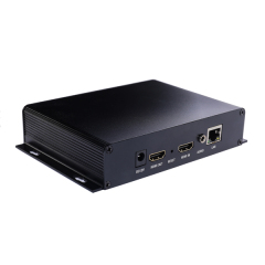 1080P@60fps H.265 Hevc H.264 HDMI Video IPTV Encoder With HDMI Loop Out