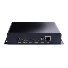 1080P@60fps H.265 Hevc H.264 HDMI Video IPTV Encoder With HDMI Loop Out