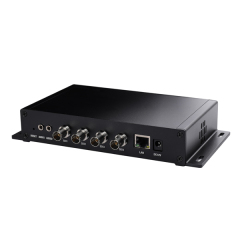 4 Channels Hevc H.265 H.264 IPTV Streaming IP SDI Video SRT Encoder