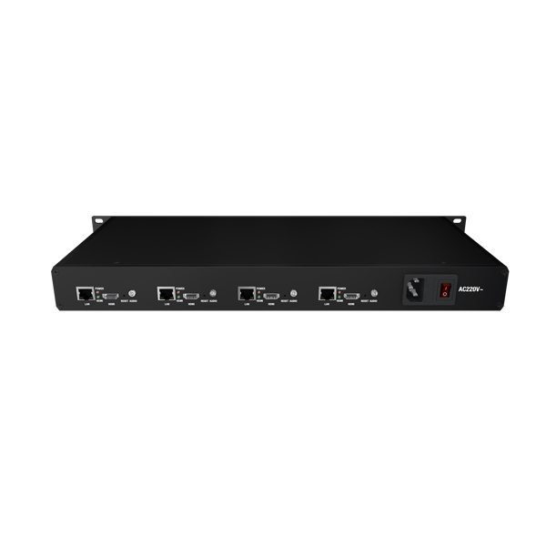 4 Channel HDMI IPTV Facebook Youtube Live Streaming H.265 H.264 Video HD HDMI RTSP SRT Rtmps Encoder