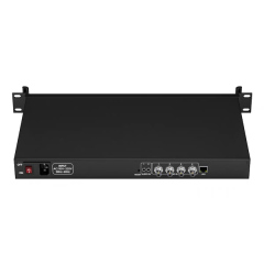 1U Chassis 4 Channel 1080p60 SD HD 3G SDI Encoder for Live Streaming IPTV Broadcast