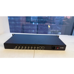 8 Channel H.264 H.265 HD SDI Streaming Codec Video SRT HTTP UDP RTMP HLS IPTV Encoder