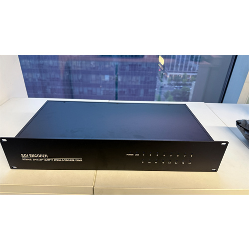 Cable TV Encoder SDI IP 16 Channels HD SDI to IP Encoder H.264 HLS HTTP RTSP RTP RTMP UDP SRT Video Encoder