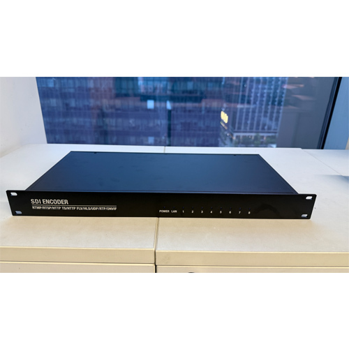 8 Channel H.264 H.265 HD SDI Streaming Codec Video SRT HTTP UDP RTMP HLS IPTV Encoder