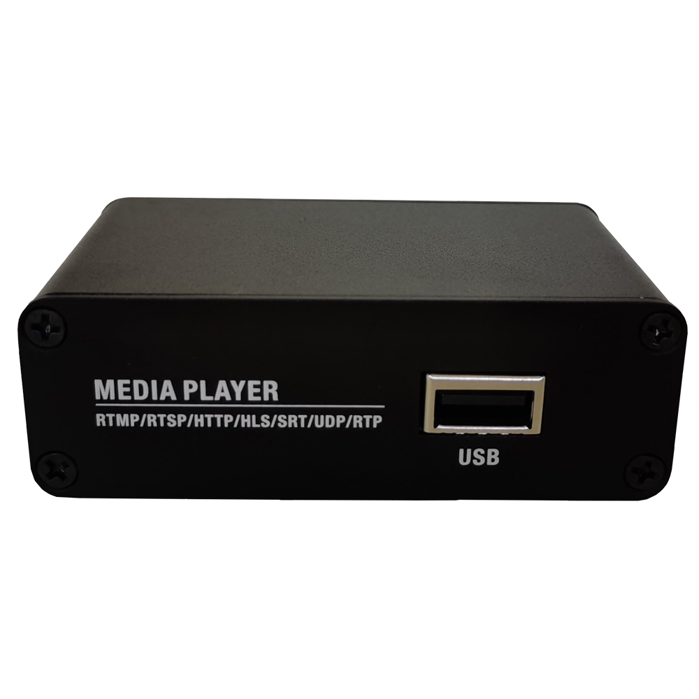 Professional 1*USB MP4 Video Format to IP UDP Multicast Unicast SRT RTMP RTSP HLS UDP TS HTTP