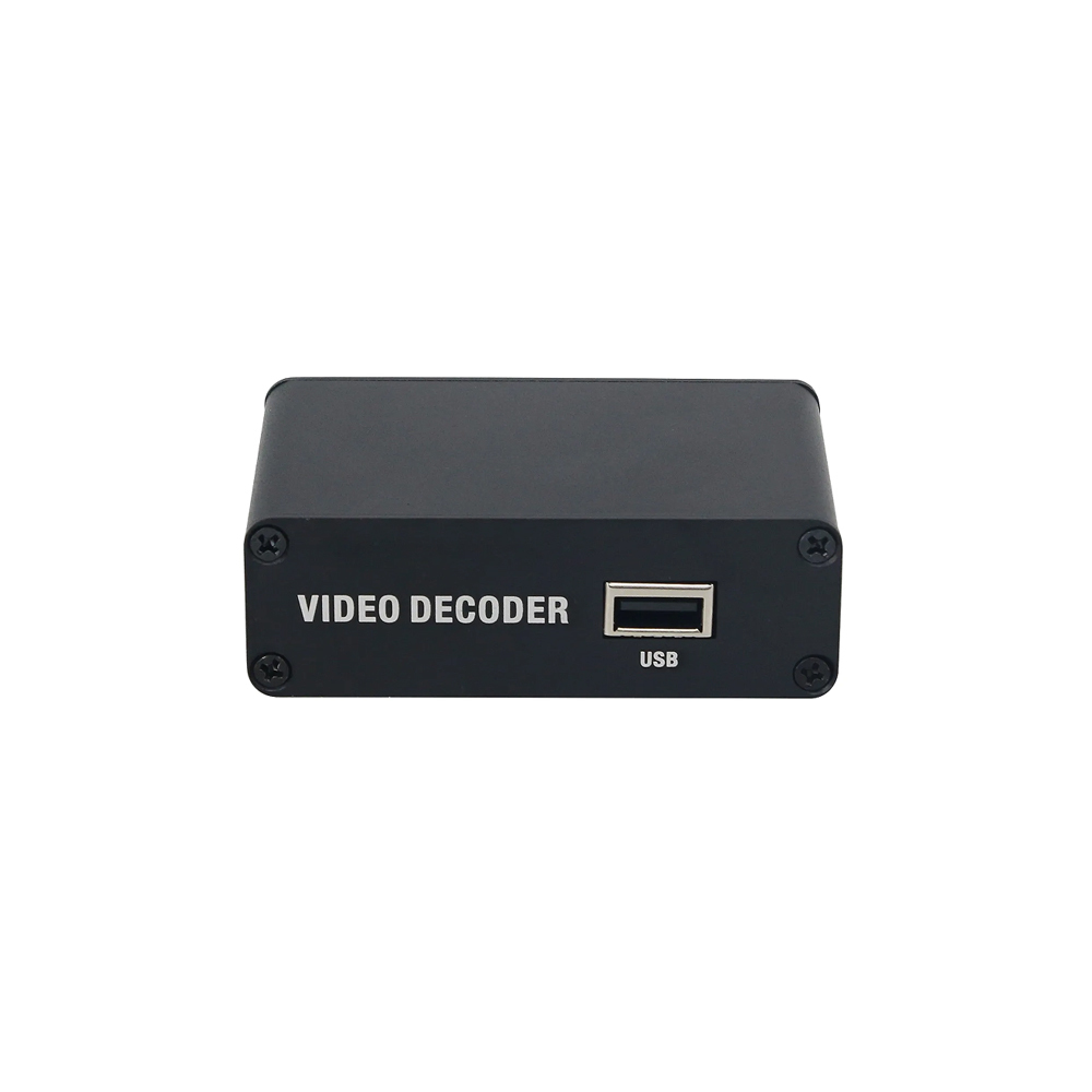 H.265 H.264 USB IP To HDMI Video Streaming Decoder HD IP Camera Decoder For Decoding SRT HTTP RTSP RTMP UDP HLS