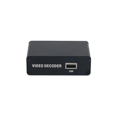 H.265 H.264 USB IP To HDMI Video Streaming Decoder HD IP Camera Decoder For Decoding SRT HTTP RTSP RTMP UDP HLS