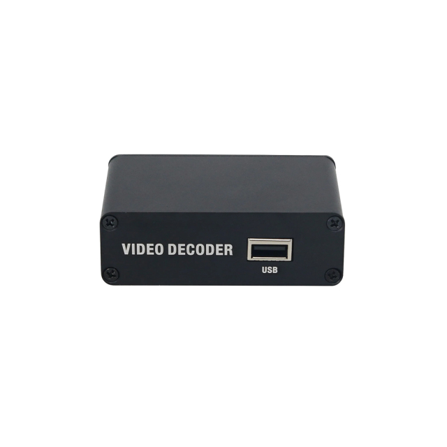 H.265 H.264 USB IP To HDMI Video Streaming Decoder HD IP Camera Decoder For Decoding SRT HTTP RTSP RTMP UDP HLS