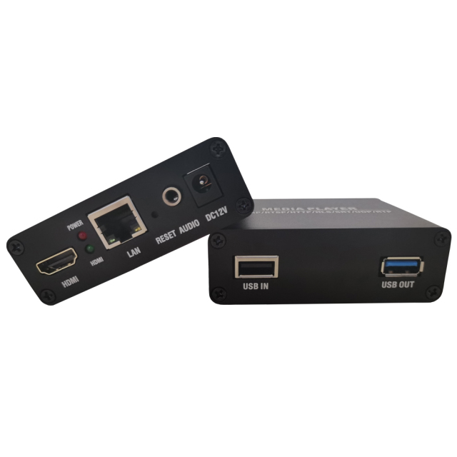 System Integration Mini SRT RTSP RTMPS UDP 1080p H265 H264 IPTV USB MP4 Files to IP Video Live Stream Encoder