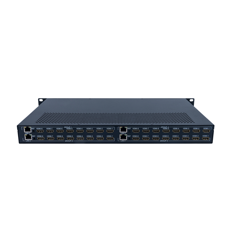 32 Channel HDMI Video H.264 H.265 Encoder With HLS/RTMP/RTSP/HTTP/UDP For YouTube