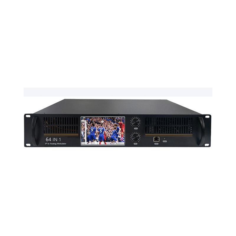 IP to Analog RF Modulator NTSC PAL SECAM 64 in 1 Analog Modulator