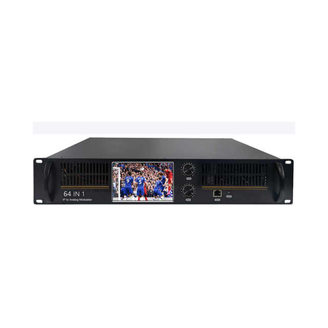 IP to Analog RF Modulator NTSC PAL SECAM 64 in 1 Analog Modulator