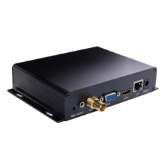 Professional IP SRT to SDI IPTV Decoder HDMI VGA output RTMP to SDI Video Decoder