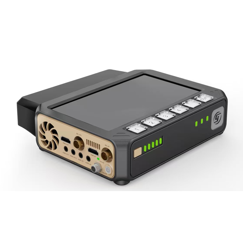 ABR Multilink HDMI SDI 2*4G Bond 3*5G WIFI Bonding 1080P Encoder with Bond Router For Server