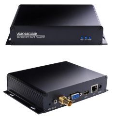 Professional IP SRT to SDI IPTV Decoder HDMI VGA output RTMP to SDI Video Decoder