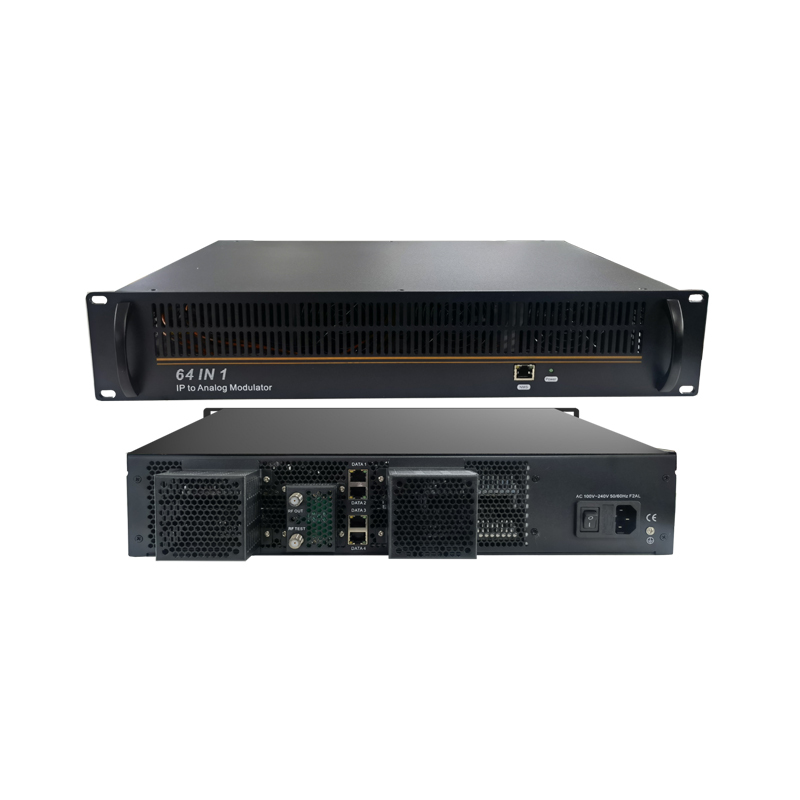 IP to Analog RF Modulator NTSC PAL SECAM 64 in 1 Analog Modulator