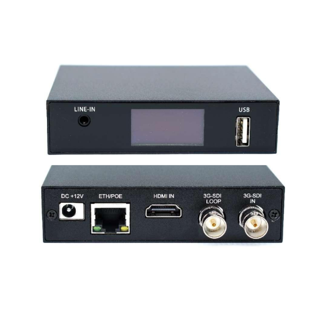 New Arrival SRT Encoder Full NDI H.265 Live Streaming HDMI Video Encoder Decoder
