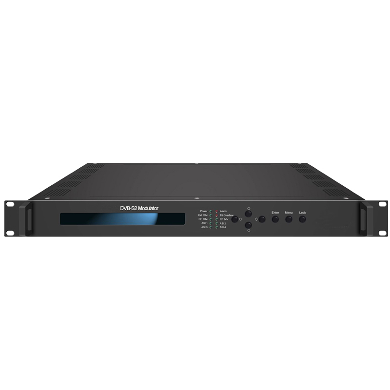 High Performance DVB S2 Modulator ASI IP to Digital DVB-S/S2 RF Output for Broadband Satellite