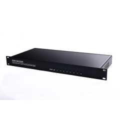 8 channel HDMI video encoder h.265 H.264 1080P for iptv live broadcasting with http rtsp rtmp rtmps utp rtp udp 1U Rack