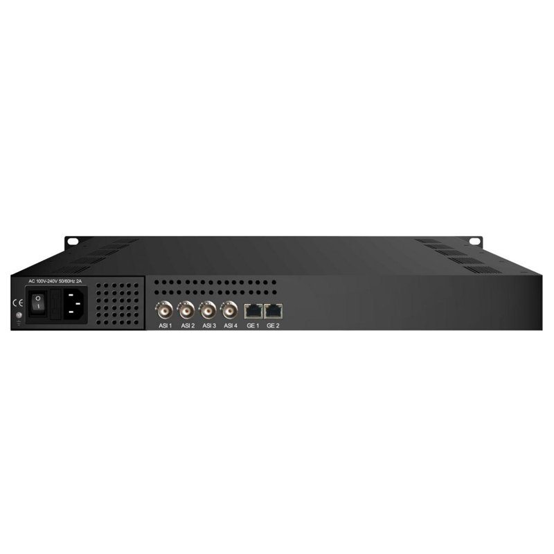 4 ASI and 513 IP MUX IP Multiplexer CAS Scrambler with 4 Bi-direction ASI and 3 Bi-direction IP Ports