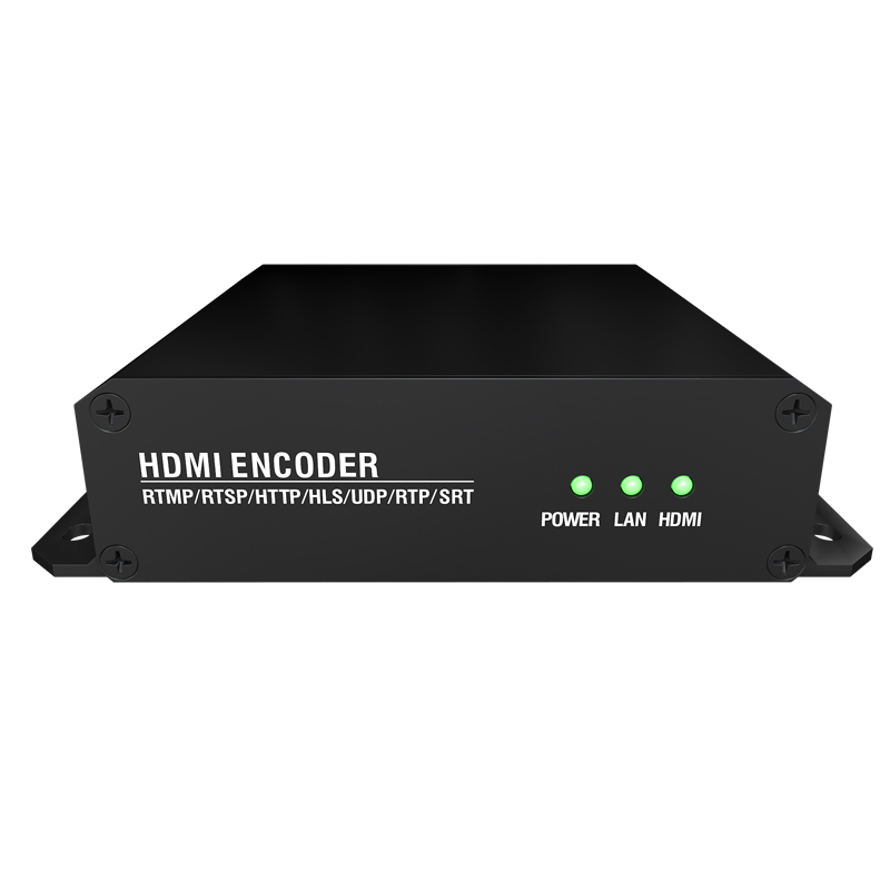 High Quality Manufacture IP Audio Video IPTV H.265 H.264 4K@30FPS Encoder RTSP UDP NDI SRT Streaming Encoder