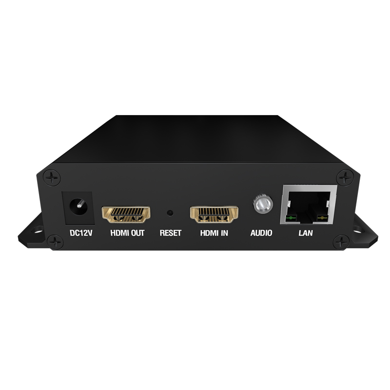 High Quality Manufacture IP Audio Video IPTV H.265 H.264 4K@30FPS Encoder RTSP UDP NDI SRT Streaming Encoder