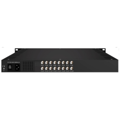 8 Tuners (DVB-S/S2/S2 X Or/and DVB-C/T/T2/ISDB-T) Input to Hls/M3u8/HTTP/RTSP/RTMP/SRT for IPTV Project Equipment