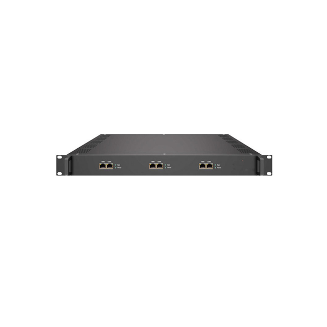 4/8/12ch Low Bitrate H.265 Full hd Encoder Sdi to Udp Multicast Encoder with Fujitsu Chipset for DVB-T2 Headend
