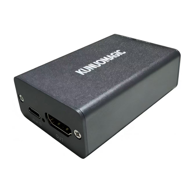 Outdoor 4K Pocket3 UVC USB for HDMI Video Converter Direct Broadcast Push Streaming for Audio/Video Radio TV Broadcasting