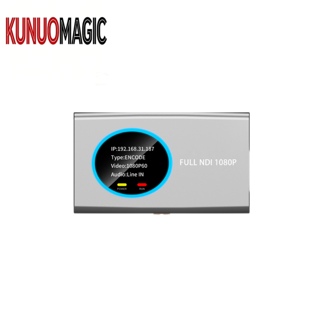 KUNUOMAGIC NDI Encoder Decoder 10800P60 FULL NDI Converter With PTZ Control