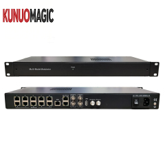 Ip to Rf QAM Modulator Gateway with Multi-modulation ISDB-T/DVB-T /DVB-C/ATSC/DTMB RF in One Device