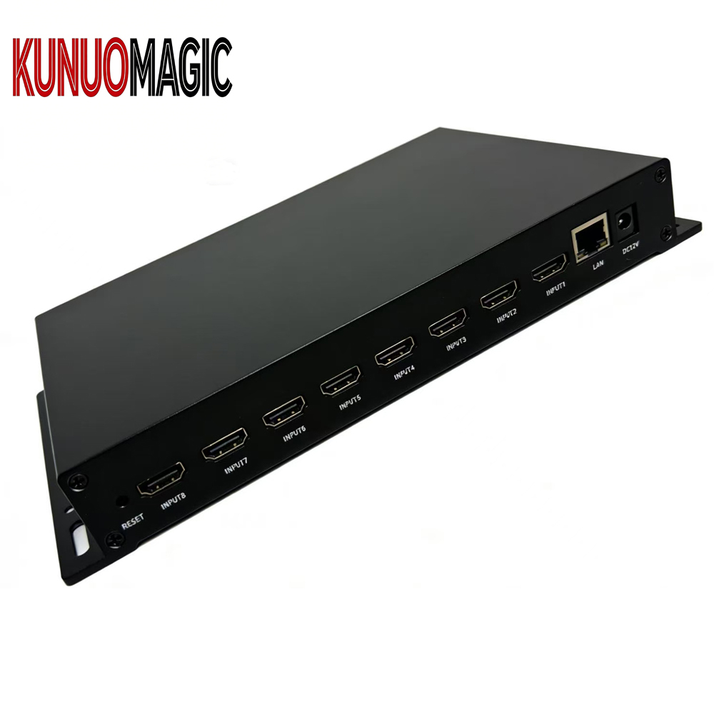 8 in 1 H.265 H.264 HDMI to IP Video Encoder 8 Channels Live Streaming Encoder HD Encoders H265